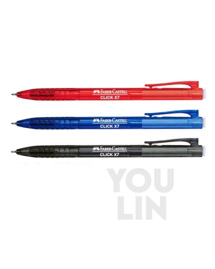 Faber Castell 0.7MM Click X7 Ball Pen