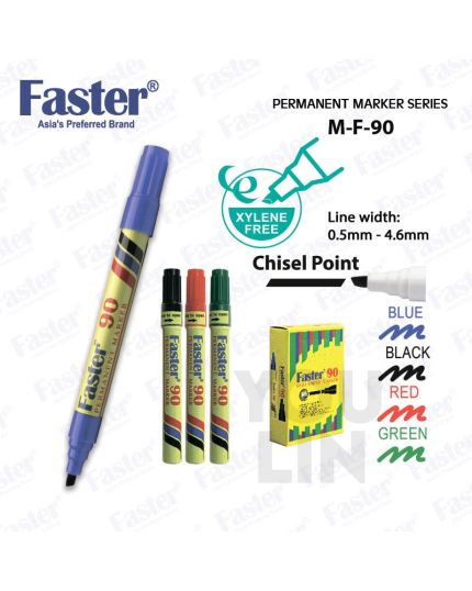 Faster 90 Permanent Marker Pen