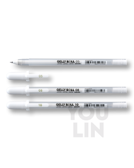 Sakura Gelly Roll - White