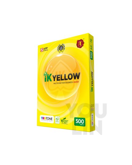 IK Yellow 70gsm A3 Paper 500's/ream