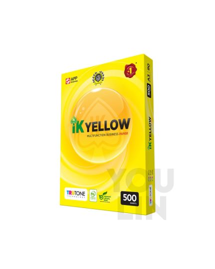 IK Yellow 80gsm A3 Paper 500's/ream