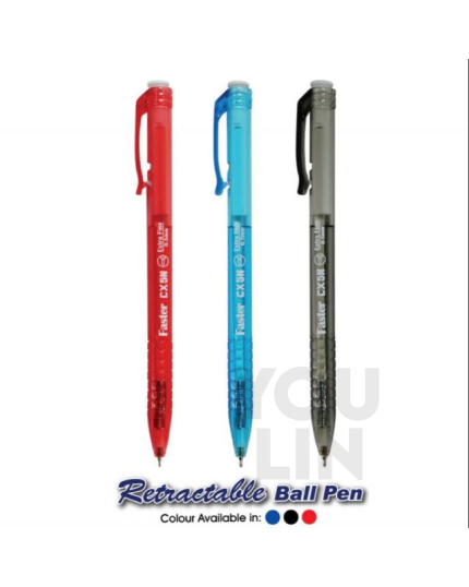 Faster 0.5mm Ret Ball Pen