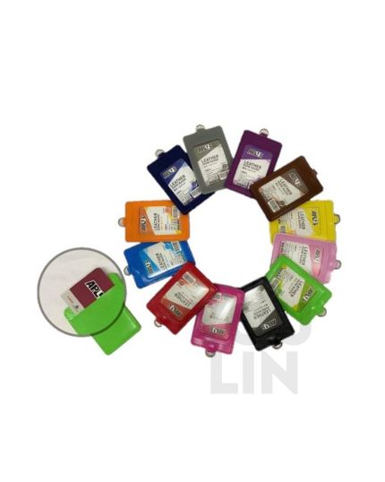 APLUS LNB12 D/Sided Leather Name Badge