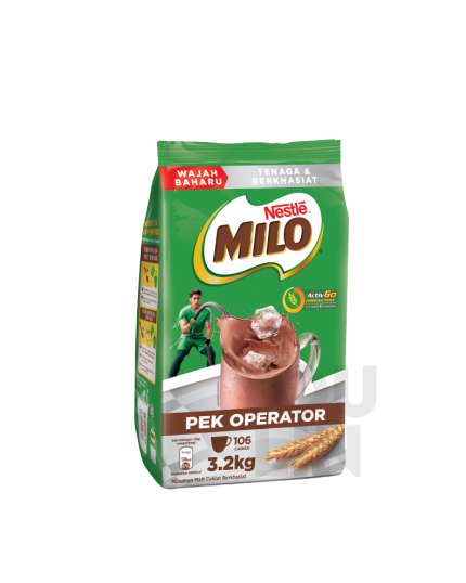 Nestle Milo Activ-Go Chocolate Malt Powder 3.2kg