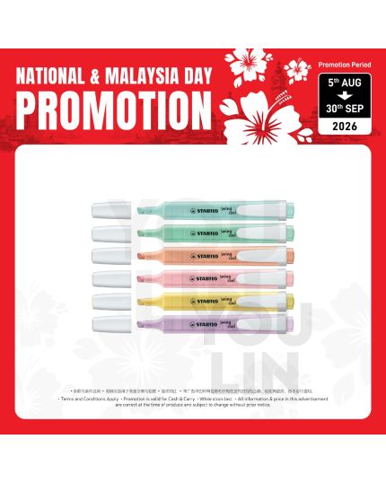 STABILO Swing Cool Highlighter - Pastel Color
