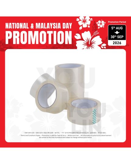 ACE OPP Tape Clear 48mm x 80y