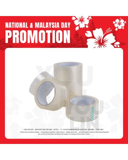 ACE OPP Tape Clear 48mm x 80y