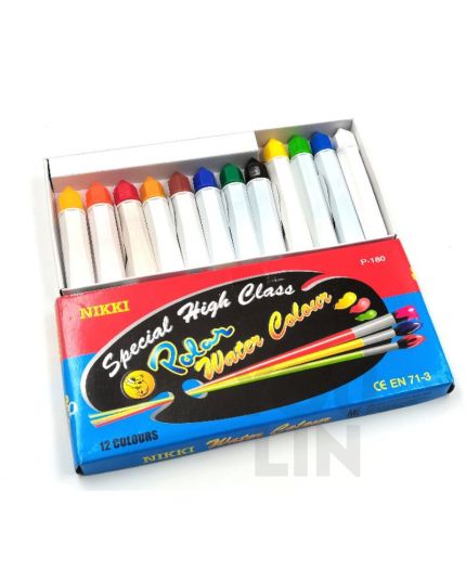 Nikki P-180 Water Colour 12 Colour