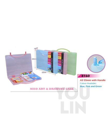 Niso 8160 55MM Drawing Case With Handle A3