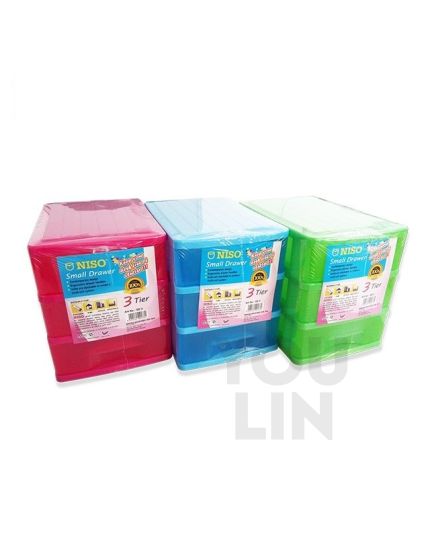 Niso SD-3 3 Tier Small Drawer