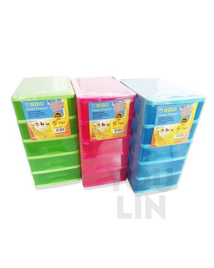 Niso SD-5 5 Tier Small Drawer