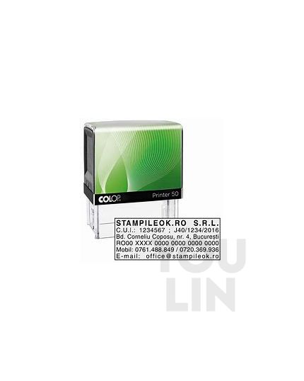 Colop Printer 50 Self-Ink Stamp (max.29 x 68mm)