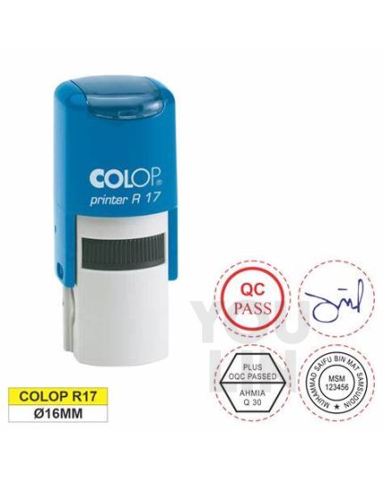 COLOP Self-Inking Round R17 (max. 16mm)
