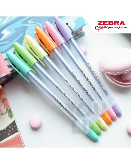 Zebra Pic Candy Ball Pen 0.7MM