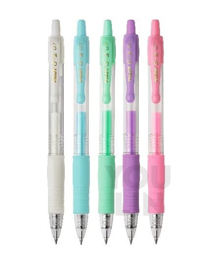 PILOT G2 0.7MM Gel Pen - Pastel Colour