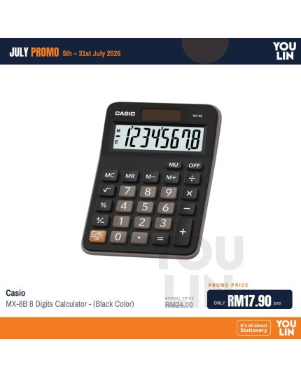 Casio Calculator 8 Digits MX-8B