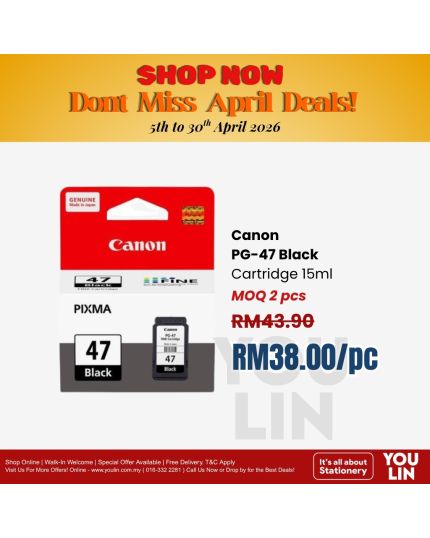 Canon PG-47 Black Ink Cartridge