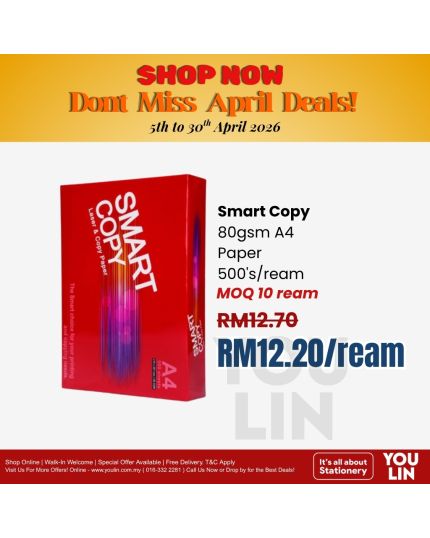 Smart Copy 80gsm A4 Paper 500's