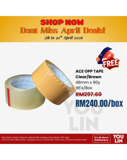 ACE OPP Tape 48mm x 90y