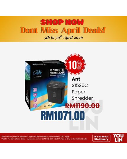 ANT S1525C Cross Cut Shredder