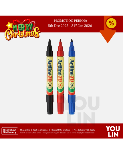 Artline 70 Permanent Marker Pen 1.5mm 