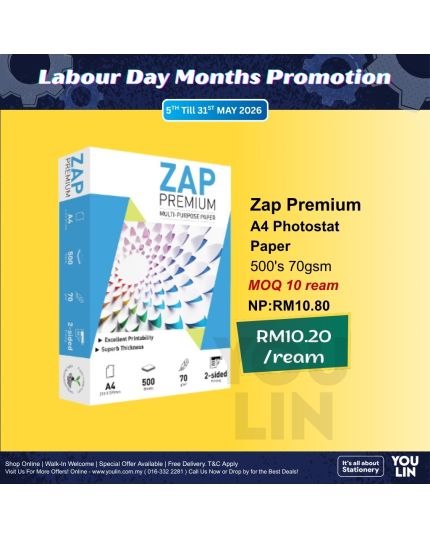 ZAP PREMIUM A4 70GM PHOTOSTAT PAPER 500'S