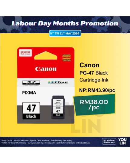 Canon PG-47 Black Ink Cartridge
