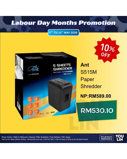 ANT S515M Micro Cut Paper Shredder