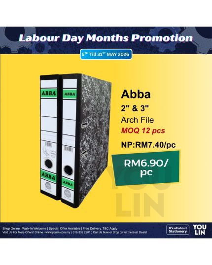 ABBA 3''(75mm) 404 FC Silver Arch File 