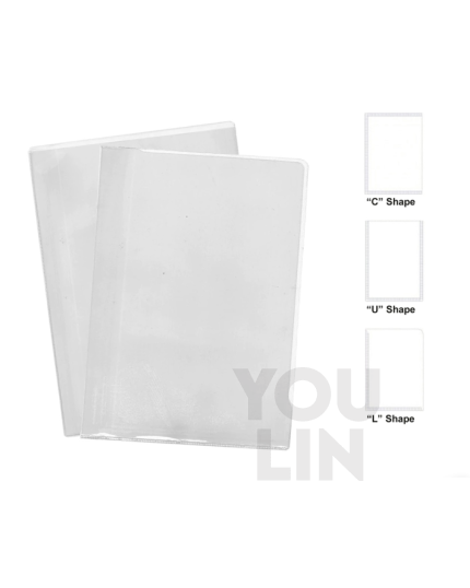 PVC F4 L/C/U-Shape Clear Folder