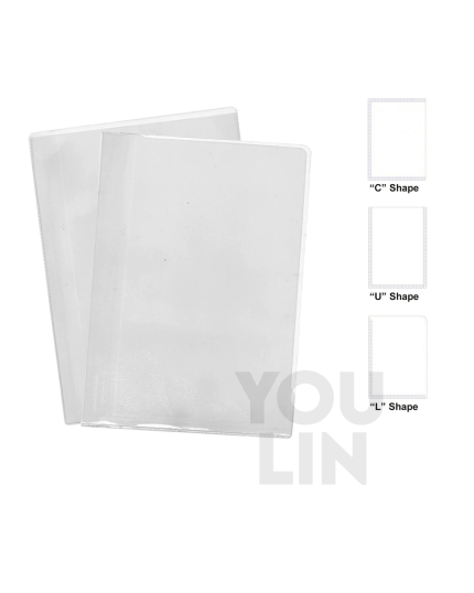 PVC L/C/U-Shape Clear Folder