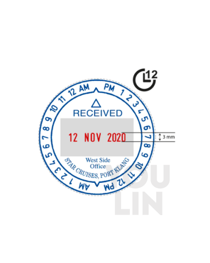 COLOP Dater Round R40D/12H  (max. 40mm)