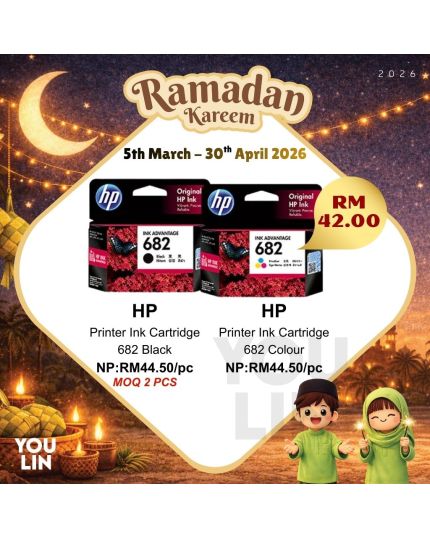 HP Ink Cartridge 682-Black 