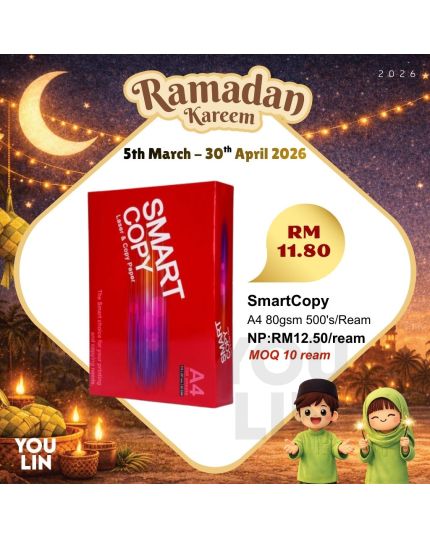 Smart Copy 80gsm A4 Paper 500's