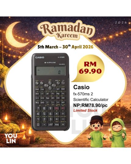 Casio Scientific Calculator FX-570MS-2