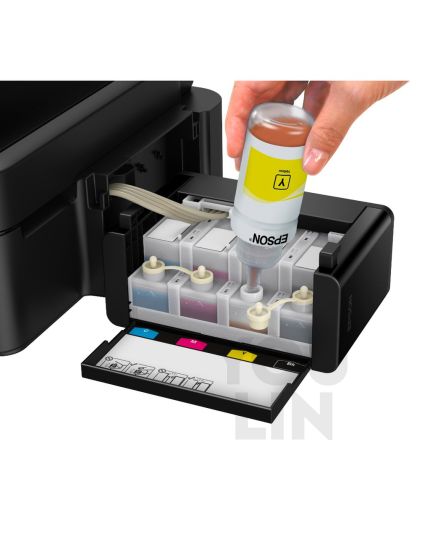 Epson T664 Ink Bottle (Black, Cyan, Magenta, Yellow)