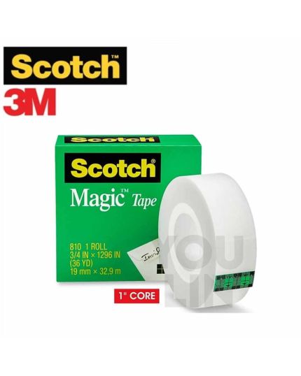Scotch 810 Magic Tape 19mm x 32.9m