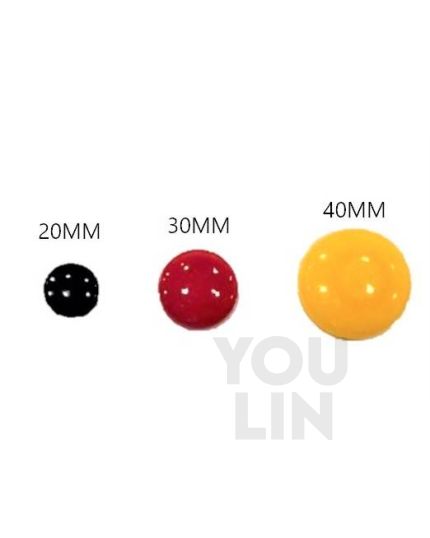 APLUS MB-40 40MM Solid Color Magnetic Button 4pcs/Card