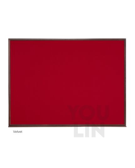 WriteBest Aluminum Frame Velvet Notice Board