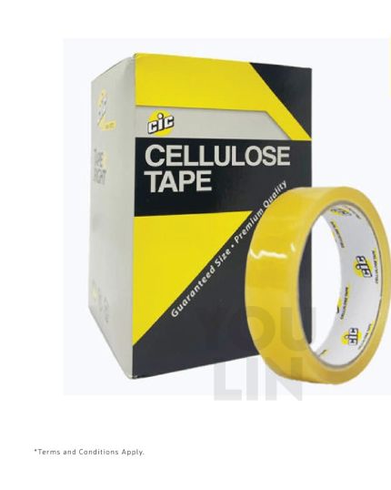 CIC Cellulose Tape 12mm x 40y