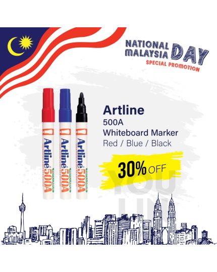 Artline 500A Whiteboard Marker Pen 2.0mm