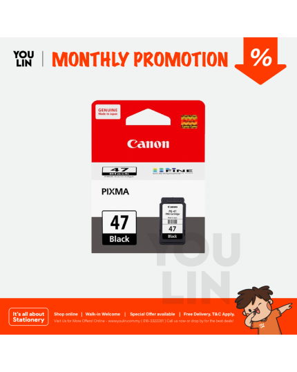 Canon PG-47 Black Ink Cartridge