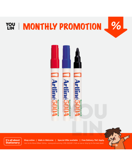 Artline 500A Whiteboard Marker Pen 2.0mm