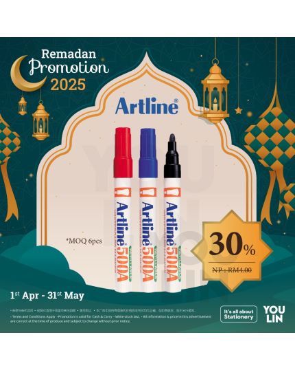 Artline 500A Whiteboard Marker Pen 2.0mm