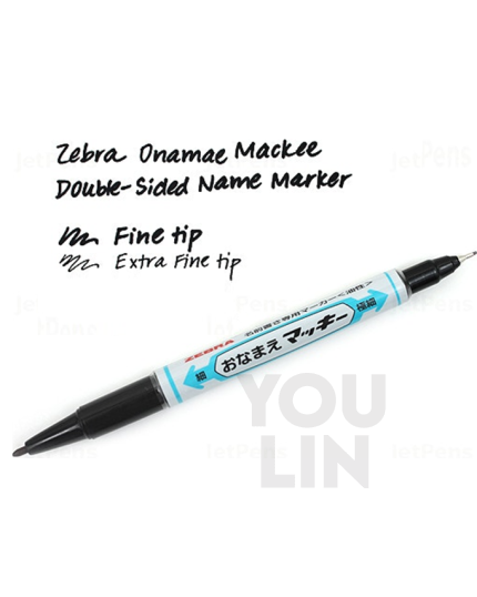 Zebra YYTS7 Onamae Mackee Twin Head Name Marker