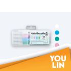 Artline EDF-3/4PSH1 Decorite Marker Flat Pen 3.0mm 4 Colour (Pastel)