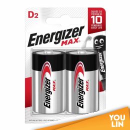 Energizer E95BP2 D Battery 2pc Card