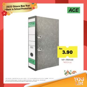 ACE 3''(75mm) FC Lever Arch File