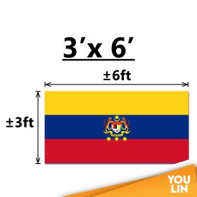 WILAYAH FLAG - 3' X 6' (POLYMESH)