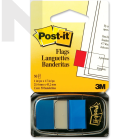 3M 680-2 Post It Sticky Flags / Page Markers (Blue)